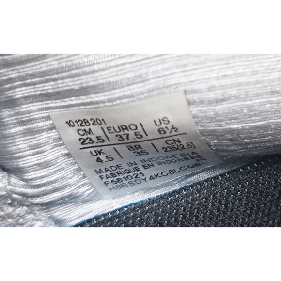 ASICS Gel Nimbus 24 Running Shoes Women's Gray Neon Size 6.5 - Picture 5 of 8